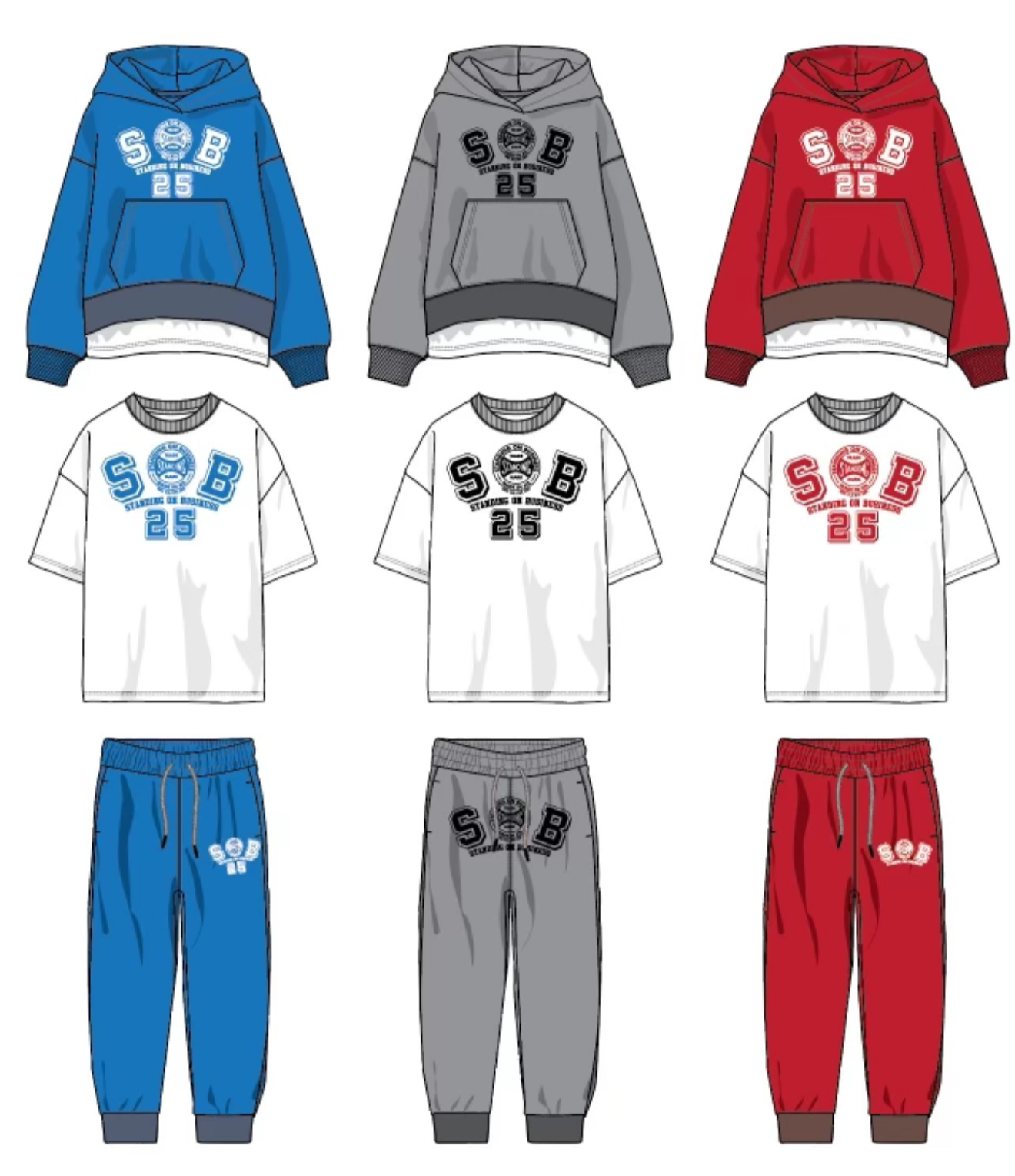 S.O.B OUTFITS